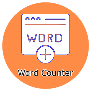 word & character counter